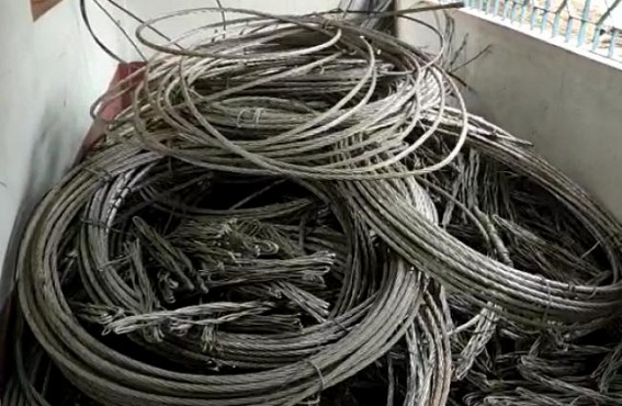 Santir Bazar Police arrested 2 Electric Wire Thieves