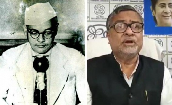 ‘BJP wants to Remove Netaji’s name from the History’, alleged Tripura Trinamool