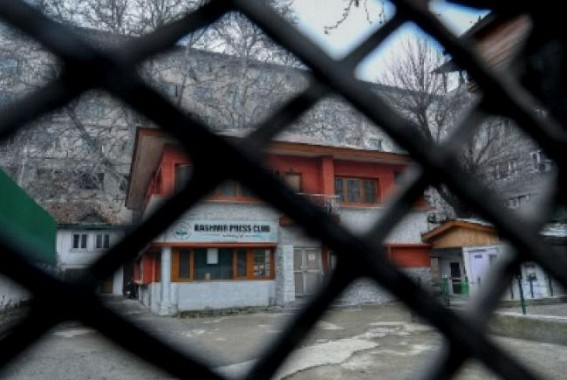 International Federation of Journalists condemns Kashmir Press Club's forceful shutdown 