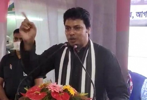 ‘What’s wrong in Fund-Investment for PM Modi’s Rally ??’, Asked Biplab Deb after facing Criticism for wasting Govt Funds in BJP’s mass gathering on Jan 4 in Astabal stadium 