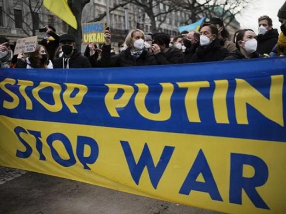 Top diplomats from S.Korea, US condemn Russia's invasion of Ukraine Top diplomats from S.Korea, US condemn Russia's invasion of Ukraine