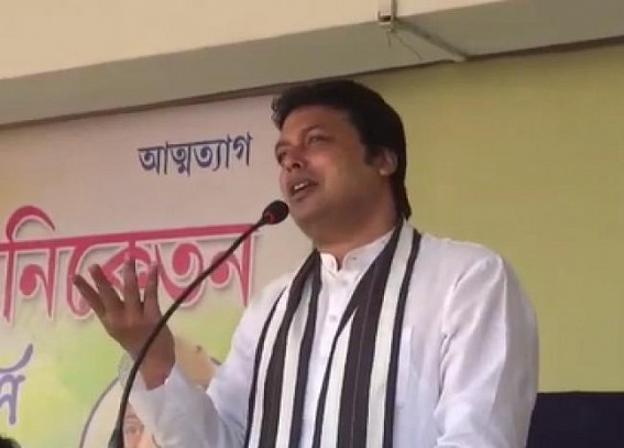 Biplab Deb, who claimed ‘Internet Existed in Mahabharata’s Time’, ‘Harvard University in London’ now claimed, ‘Tripura students cracking UPSC due to Tripura BJP Govt’s Free Coaching’