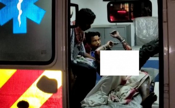 Pathetic Road Condition Disrupted Vehicle Services in Atharamura: Patient with Burnt Injuries Died in Ambulance Pathetic Road Condition Disrupted Vehicle Services in Atharamura: Patient with Burnt Injuries Died in Ambulance