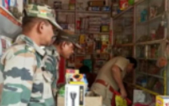 Bishalgarh PS Police Seized huge amounts of drugs