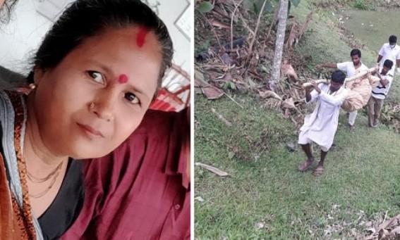 Woman’s dead body recovered mysteriously in hanging condition in Manu Bazar: Family alleged the woman was murdered by her husband and daughter