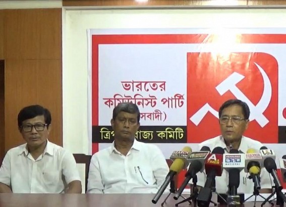 CPI-M lashed out at BJP over Tripura Pre-Poll Violence CPI-M lashed out at BJP over Tripura Pre-Poll Violence