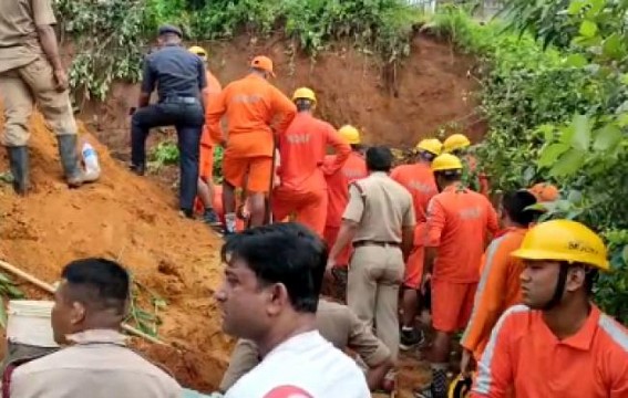 Worker died in Construction Work in Agartala Pratapgarh area