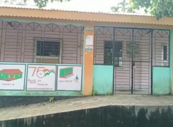 Panchayat office is not opening in scheduled office time in Teliamura