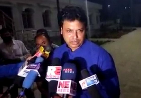 Tripura BJP Govt under Heavy Controversy over increasing ‘Bike/ Helmet gang goons’ : Media Questions turned CM, Ministers pale