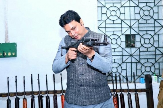 Tripura CM and the BJP workers are working as a Gang against Free & Fair Polls : Congress Tripura CM and the BJP workers are working as a Gang against Free & Fair Polls : Congress
