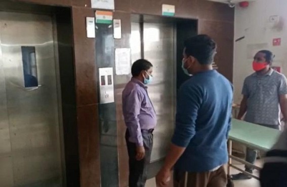 Agartala IGM Hospital Elevator Non-Functional: Authority in Slumber: Emergency Patients in Trouble