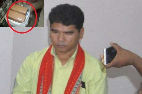 Tripura BJP Vice President’s Car Seized while Smuggling Ganja : Police’s Nexus Exposed !!!