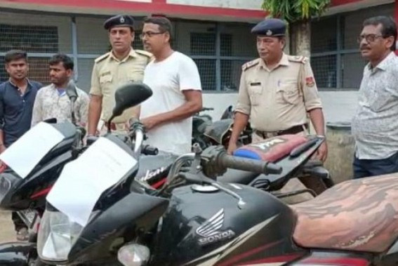 Airport PS Police successfully recovered 2 stolen bikes which were supposed to smuggle to Bangladesh