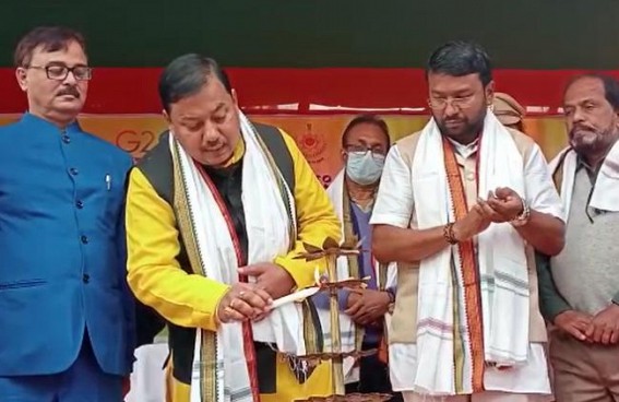 Minister Ramprasad Pal inaugurated Ananda Nagar Fire Station Minister Ramprasad Pal inaugurated Ananda Nagar Fire Station
