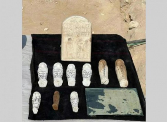 Ancient family tombs unearthed in Egypt's Luxor