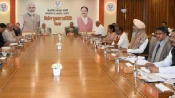 Tripura polls: BJP CEC meets to finalise candidates, PM present