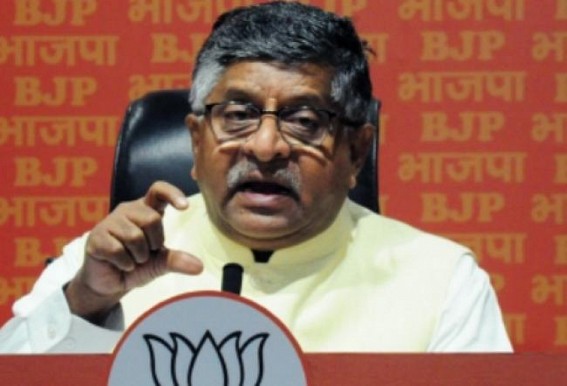 Rahul making baseless allegations against govt: Ravi Shankar Prasad Rahul making baseless allegations against govt: Ravi Shankar Prasad