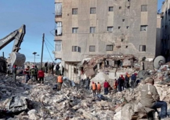Quake death toll hits 3,480 in Syria: Monitor Quake death toll hits 3,480 in Syria: Monitor
