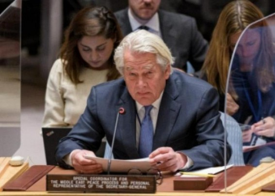 UN Mideast envoy voices concern over surge of violence