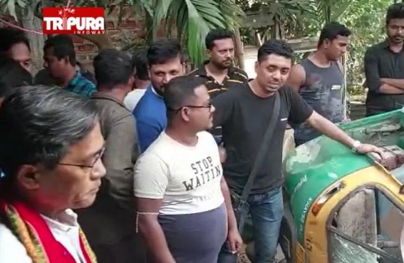 Tripura Violence : CPI-M State Secretary met affected families in Ranir Bazar Tripura Violence : CPI-M State Secretary met affected families in Ranir Bazar