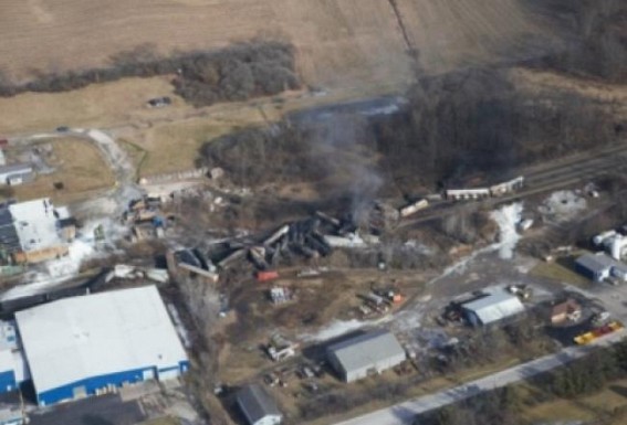 US agency releases report on toxic Ohio train wreck