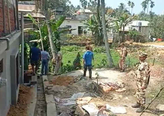 Bomb attack at CPI-M leader Babul Saha's home triggers Tension in Hapania Bomb attack at CPI-M leader Babul Saha's home triggers Tension in Hapania