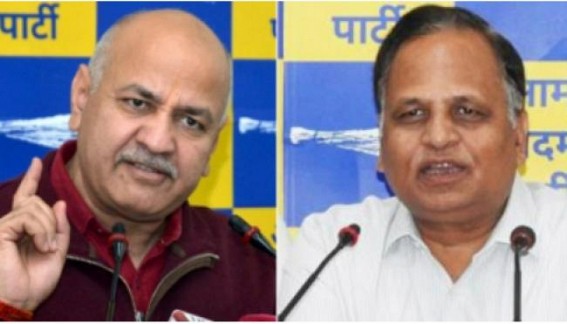 Jailed AAP Ministers Sisodia, Jain resign from Delhi Cabinet