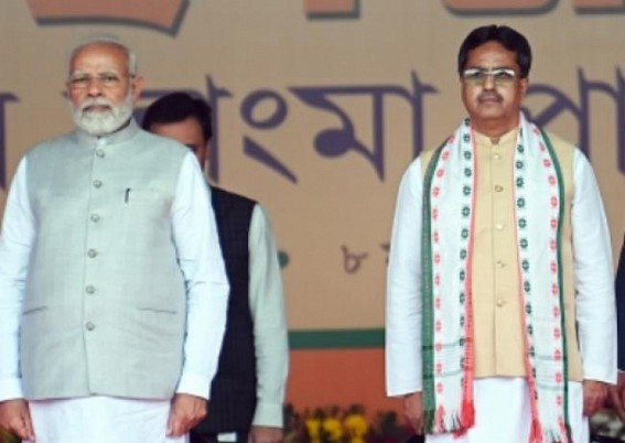 PM Modi congratulates Tripura CM Manik Saha PM Modi congratulates Tripura CM Manik Saha