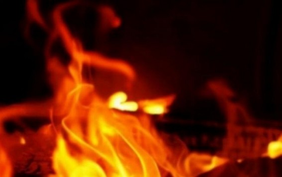 Fire in Puri market complex doused after over 30 hrs Fire in Puri market complex doused after over 30 hrs
