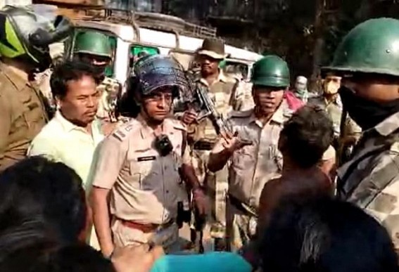 Attack on BJP’s rally in Ampi, allegedly, injured many Attack on BJP’s rally in Ampi, allegedly, injured many
