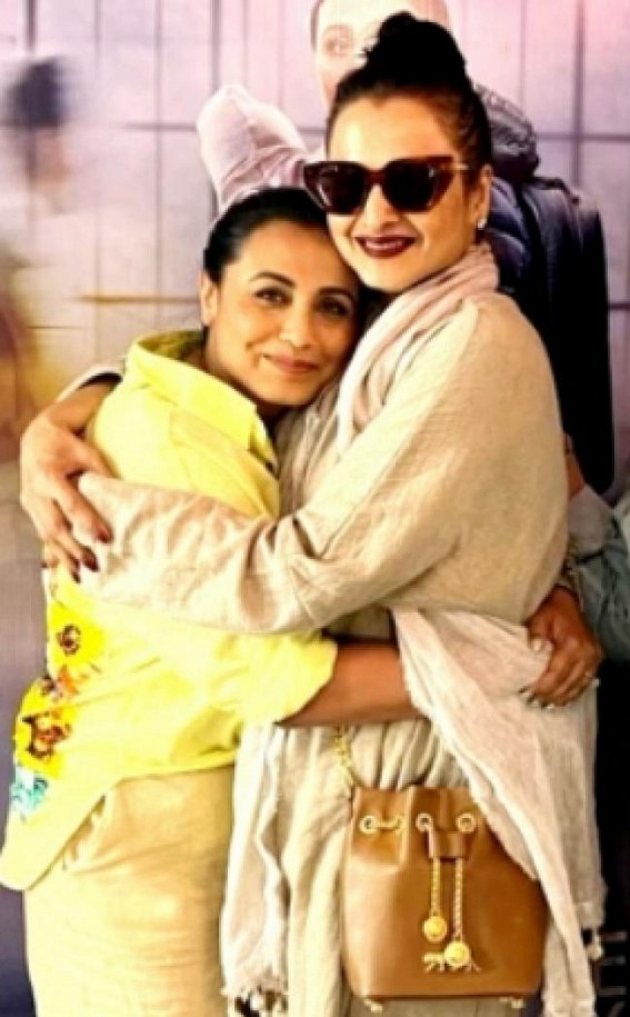 Rekha lauds Rani's performance in 'Mrs Chatterjee Vs Norway', calls her 'Bengal Tigress' Rekha lauds Rani's performance in 'Mrs Chatterjee Vs Norway', calls her 'Bengal Tigress'