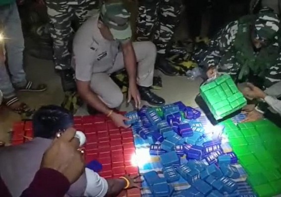 Three Drug Peddlers arrested with Rs. 3 Crore’s Brown Sugar Three Drug Peddlers arrested with Rs. 3 Crore’s Brown Sugar