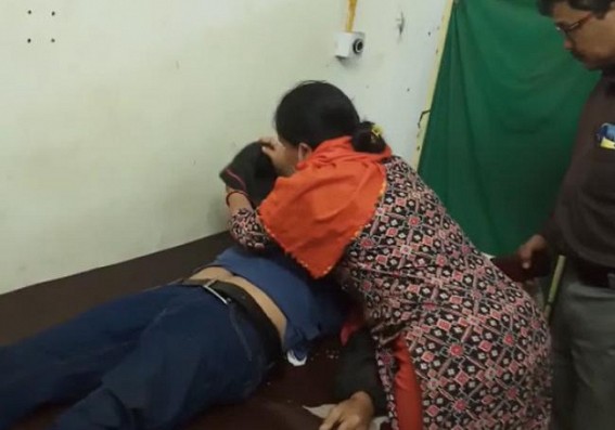 3 critically injured after a head-on-collision among in Teliamura 3 critically injured after a head-on-collision among in Teliamura