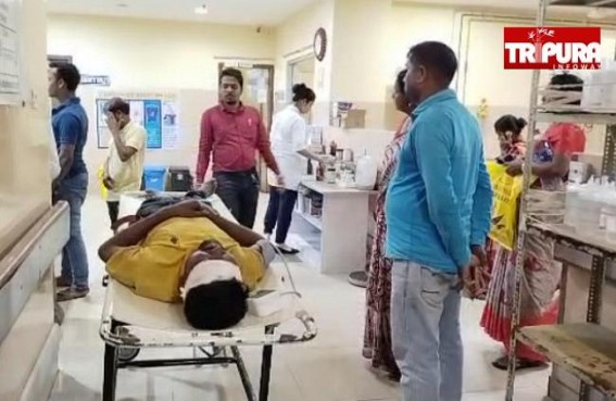 Security in Govt Hospitals under Question Mark : Patient jumped from Hospital Roof in Boxanagar, Critical : Referred to GB Hospital