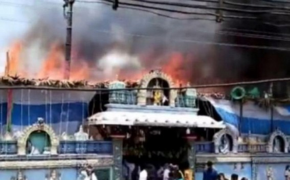 Fire breaks out during Ram Navami celebrations in Andhra temple