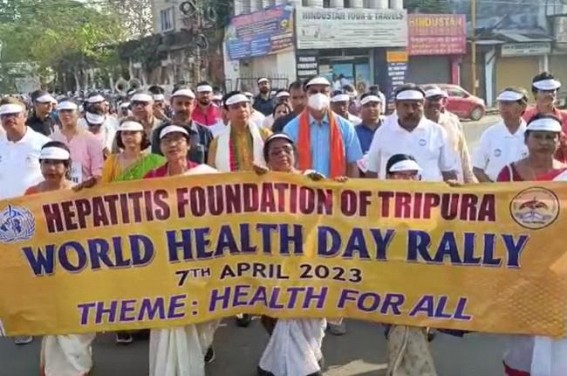 World Health Day Observed in Agartala World Health Day Observed in Agartala