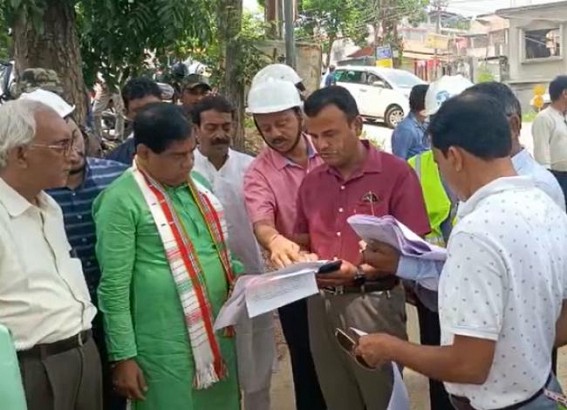 Hundred Crores SMART City Project on Howrah River Bank Continues, Mayor Inspected Hundred Crores SMART City Project on Howrah River Bank Continues, Mayor Inspected