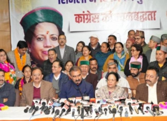 Congress wrests Shimla civic body from BJP, gets absolute majority Congress wrests Shimla civic body from BJP, gets absolute majority