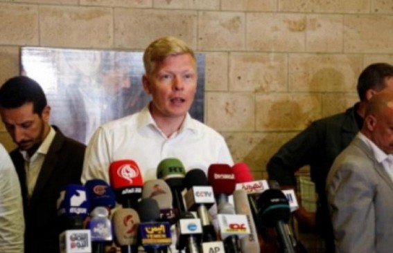 UN envoy to Yemen holds constructive talks with Houthi militia UN envoy to Yemen holds constructive talks with Houthi militia