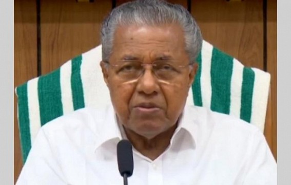 Pinarayi Vijayan to land in New York engulfed in smoke on Friday Pinarayi Vijayan to land in New York engulfed in smoke on Friday