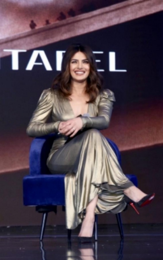 Priyanka-starrer 'Citadel' was conceived 'to be able to speak to the world' Priyanka-starrer 'Citadel' was conceived 'to be able to speak to the world'