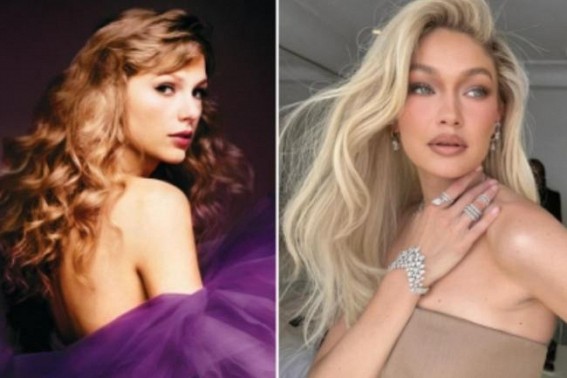 On a break from Eras Tour, Taylor Swift & Gigi Hadid out for girls' night in NYC
