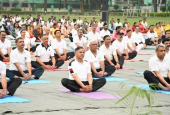 Army's Northern Command celebrates Yoga Day
