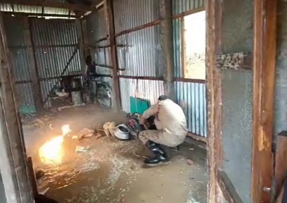 Sudden Fire triggered Panic in Teliamura Sudden Fire triggered Panic in Teliamura