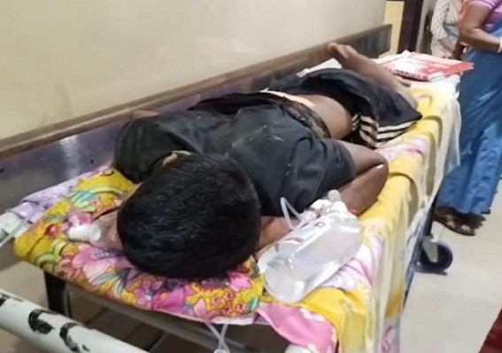 Youth received bullet injury in Boxanagar : Allegation against BSF for mistaking him as a Smuggler Youth received bullet injury in Boxanagar : Allegation against BSF for mistaking him as a Smuggler