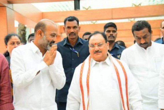 BJP has no link-up with BRS, says Nadda BJP has no link-up with BRS, says Nadda