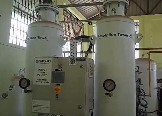Teliamura Hospital’s Oxygen Plant Non-Functional : No Step by Health Dept even after CMO’s Complaint Teliamura Hospital’s Oxygen Plant Non-Functional : No Step by Health Dept even after CMO’s Complaint