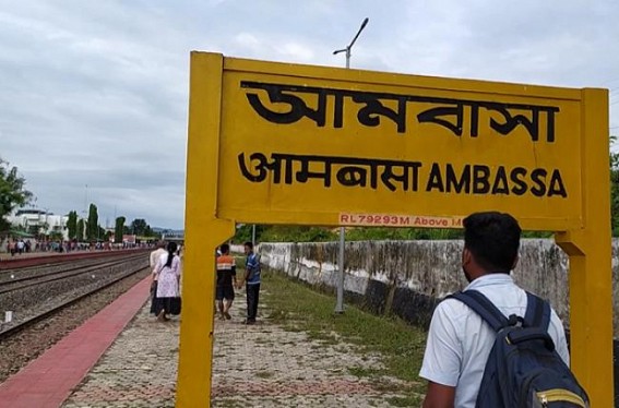 Man Died after a Train Ran Him Over in Ambassa Man Died after a Train Ran Him Over in Ambassa