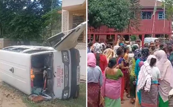 Kailashahar Hospital Vandalism, Attack on Doctor : Public agitated alleging ‘Police Arresting Innocent People, Instead of Criminals’