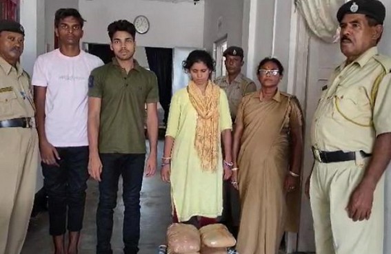 Ganja Recovered in Two Express Trains in Agartala Ganja Recovered in Two Express Trains in Agartala
